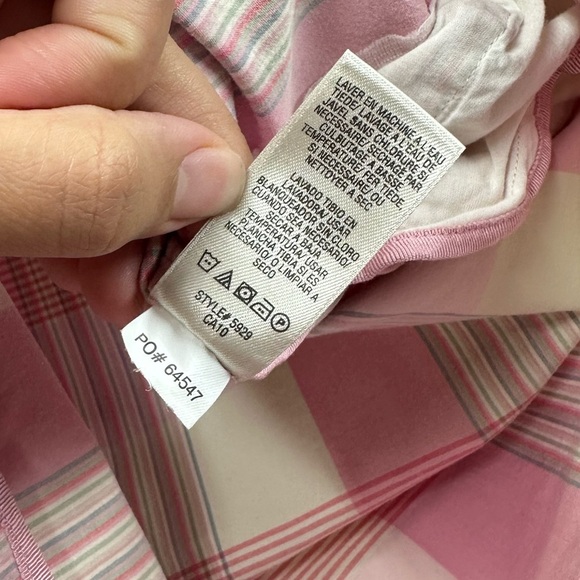 Vintage Juicy Couture pink plaid mini dress size 4 - Picture 12 of 12